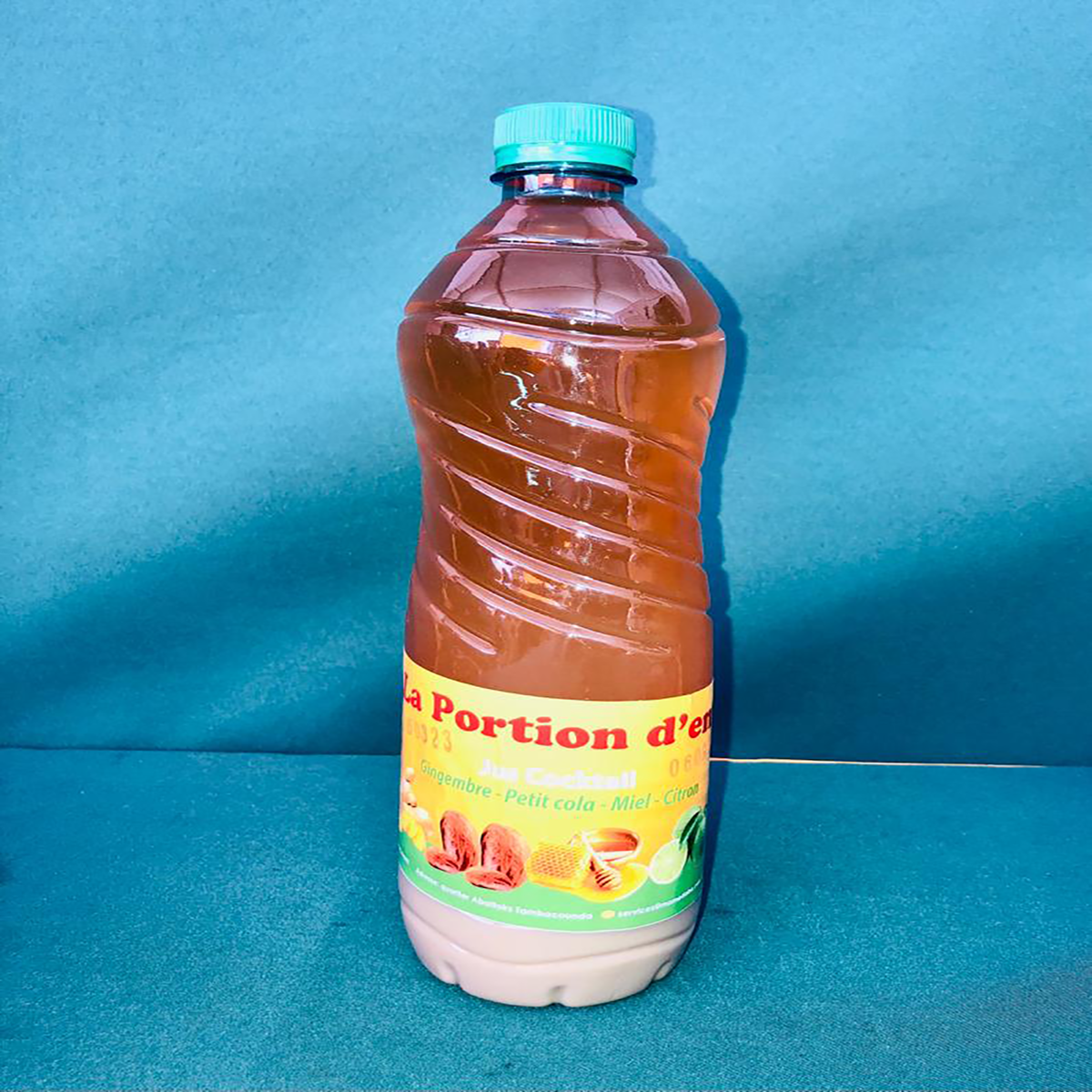 Portion d’envoil à base de gingembre – Petit Cola – Miel – Citron