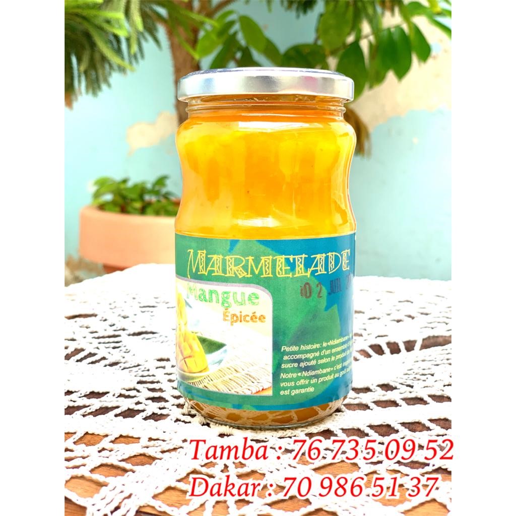 Marmelade de Mangue Épicée