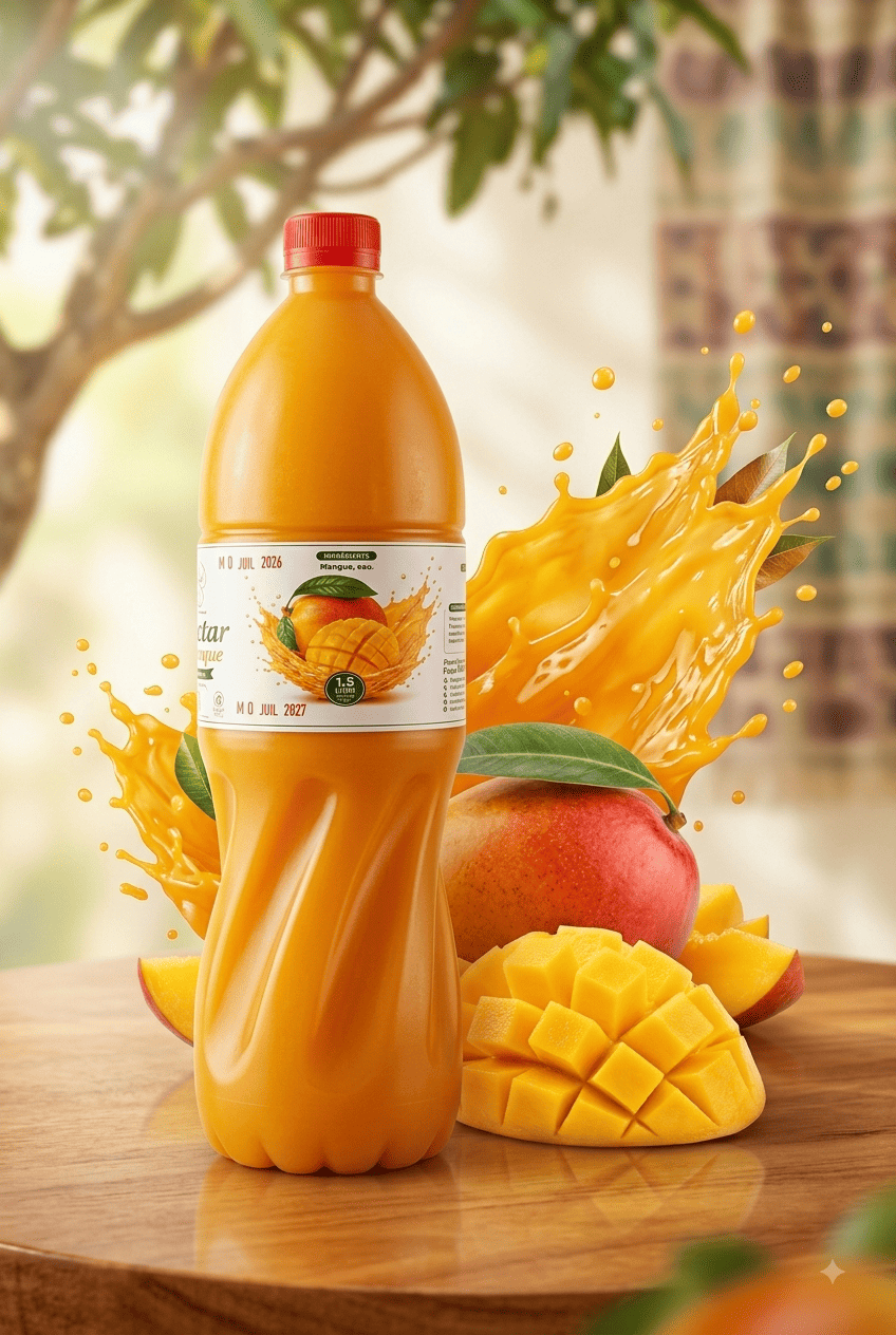Nectar de mangue sans sucre